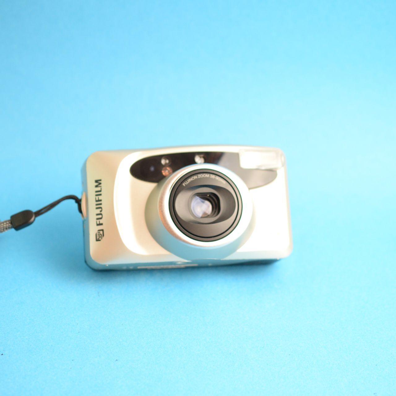 Fujifilm Zoom Date 90 Film Camera | 35mm Point & Shoot | Tested & Working | Gold