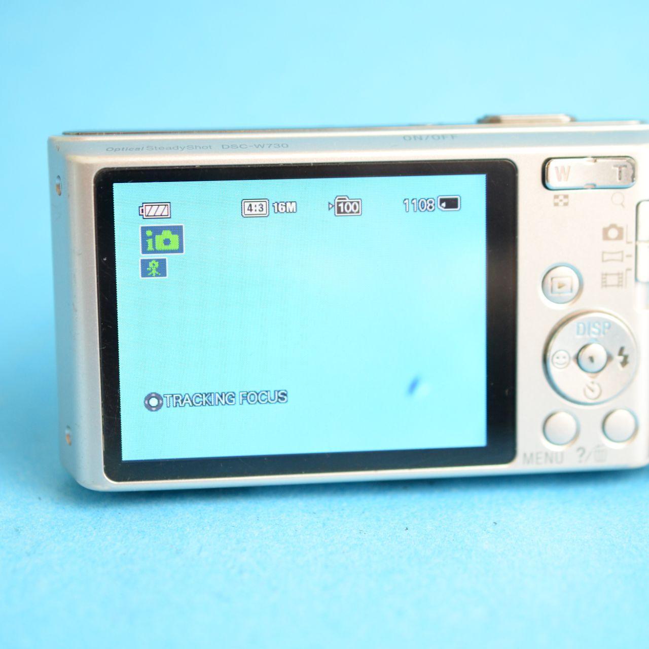 Sony Cyber-shot DSC-W730 Digital Camera | 16.1MP | Read Description | Silver