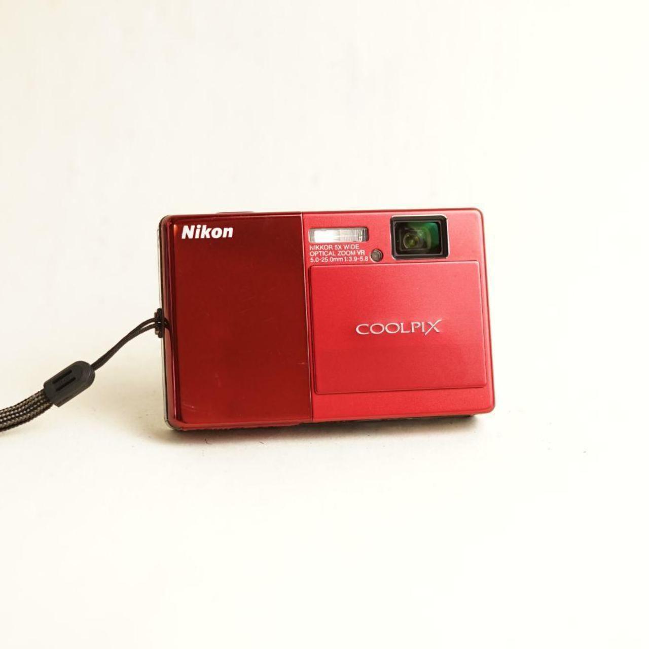 Nikon Coolpix S70 Digital Camera | 12.1MP | Tested & Working | Red