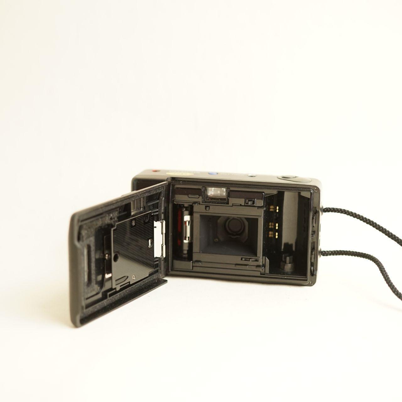 Olympus Infinity Jr. Film Camera | 35mm Point & Shoot | Tested & Working | Black