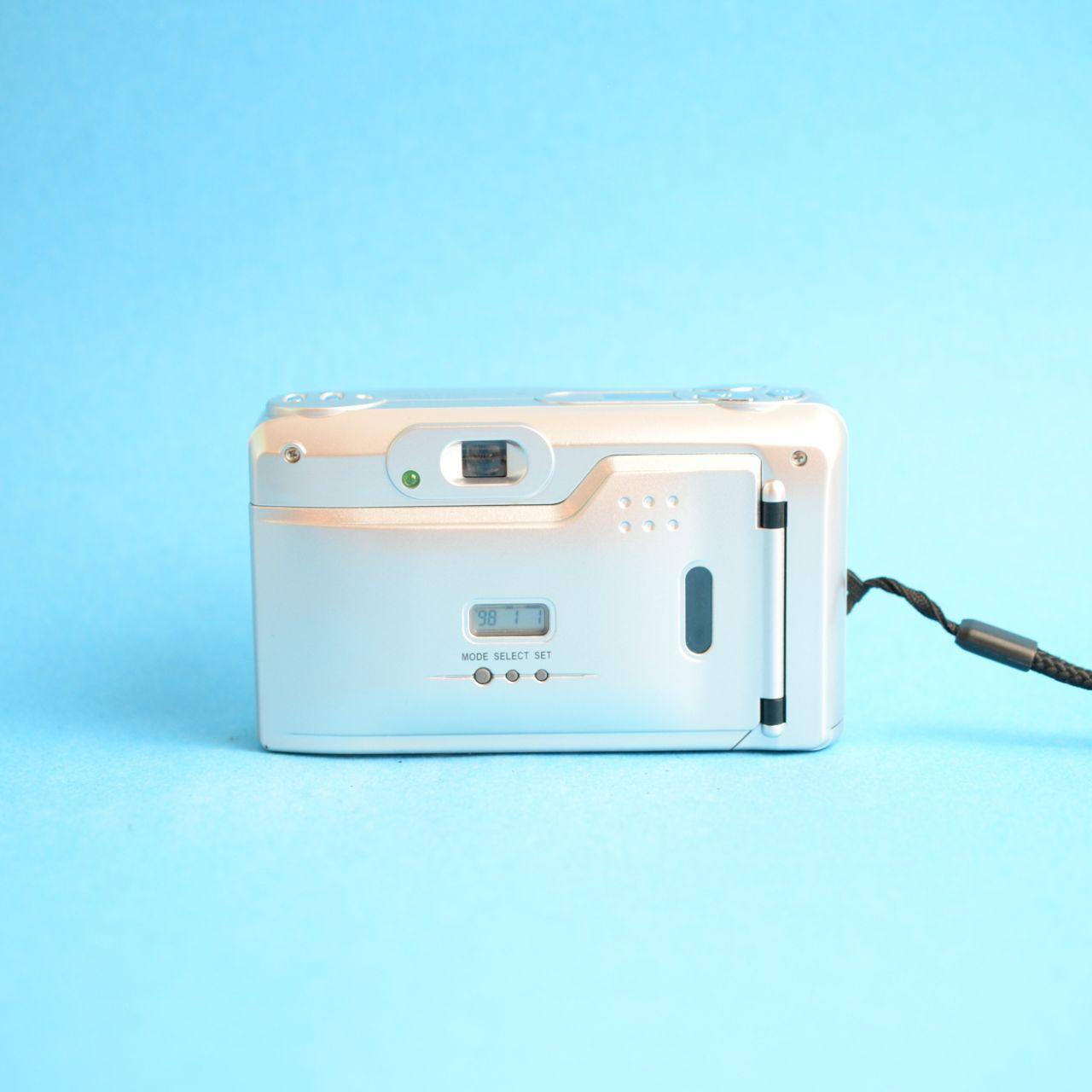 Vivitar PZ3560 DB Film Camera | 35mm Point & Shoot | Tested & Working | Silver