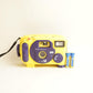 Epoque ET-100 SE Film Camera | Waterproof 35mm Point & Shoot | Tested & Working | Yellow & Purple