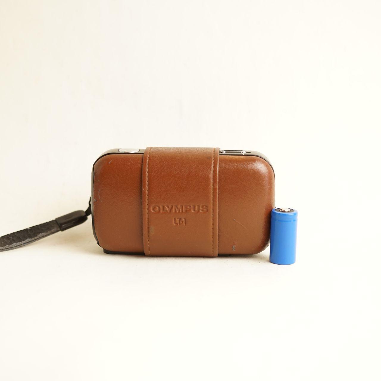 Olympus LT-1 Film Camera | 35mm Point & Shoot | Tested & Working | Tan & Black