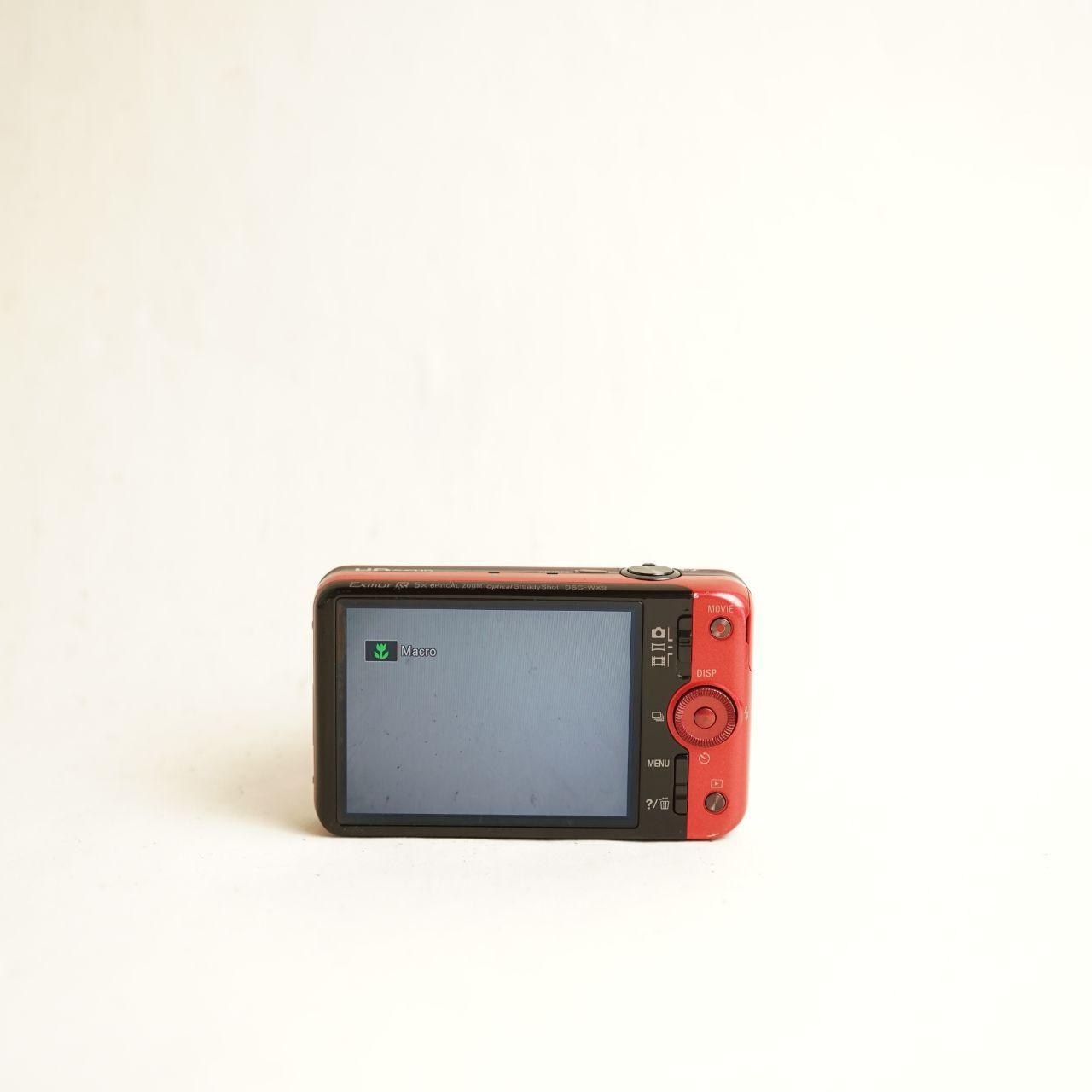 Sony Cyber-shot DSC-WX9 Digital Camera | 16.2MP | Read Description | Red