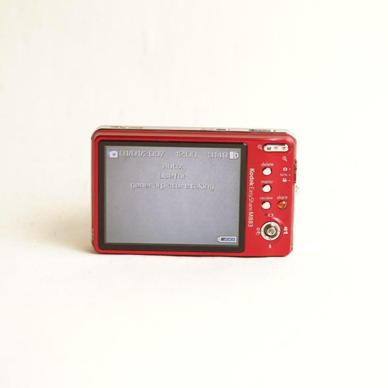 Kodak EasyShare M883 Digital Camera | 8.0MP | Tested & Working | Red