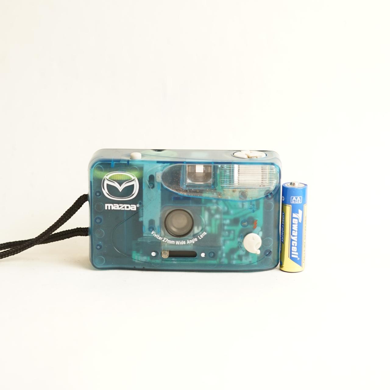 Vivitar Special Edition Mazda Film Camera | 35mm Point & Shoot | Tested & Working | Blue