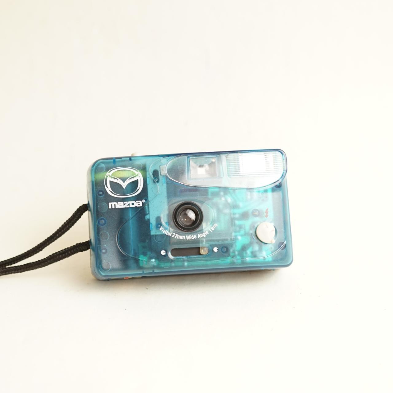 Vivitar Special Edition Mazda Film Camera | 35mm Point & Shoot | Tested & Working | Blue