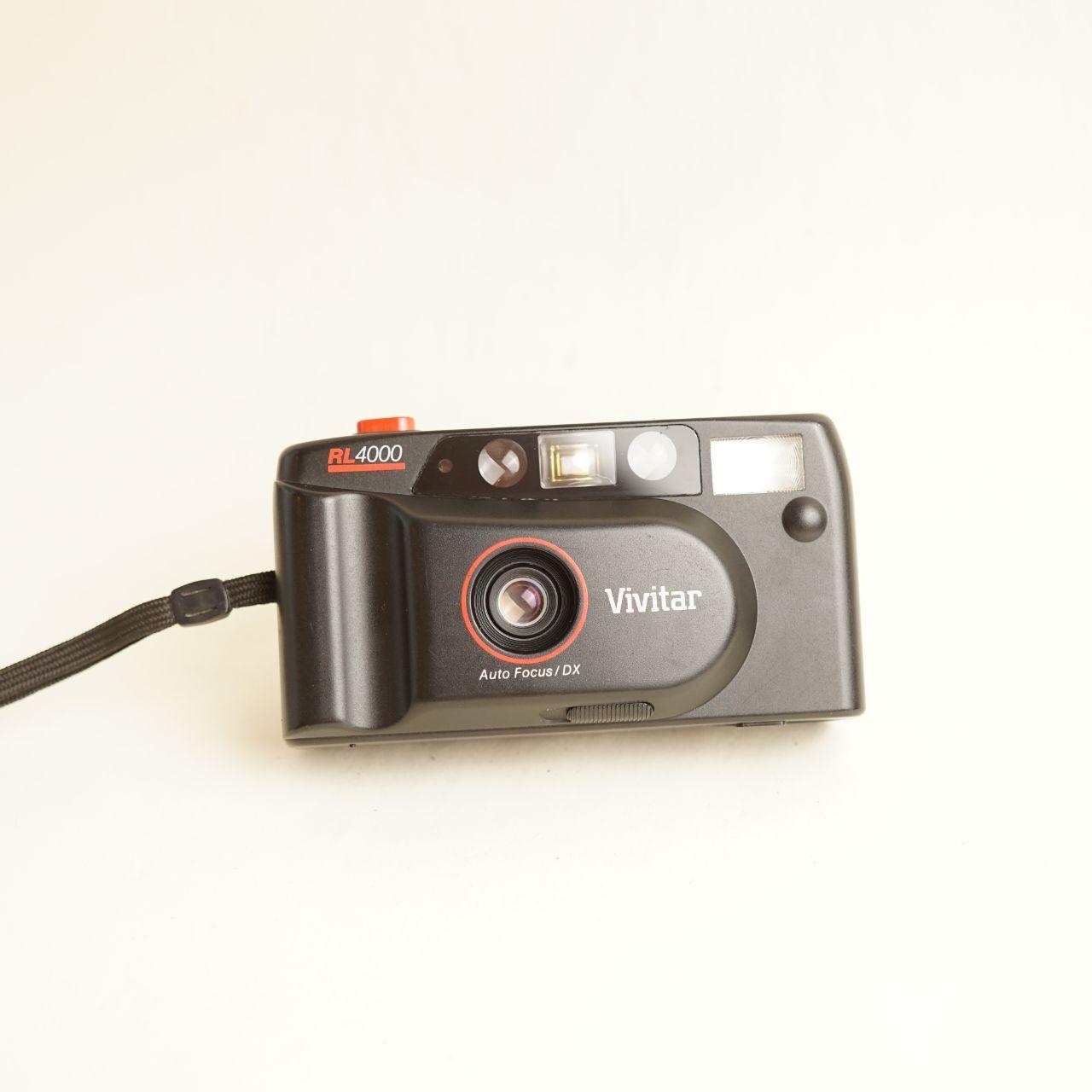 Vivitar RL 4000 Film Camera | 35mm Point & Shoot | Tested & Working | Black