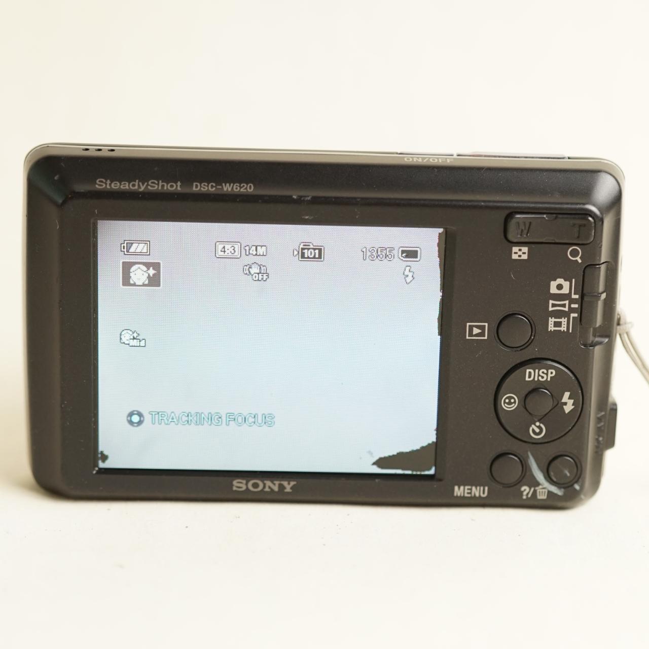 Sony Cyber-shot DSC-W620 Digital Camera | 14.1MP | Read Description | Black