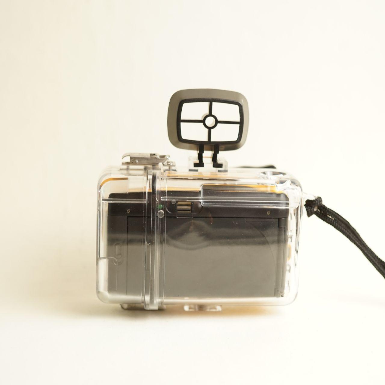 SeaLife SportDiver Automatic Film Camera | 35mm Point & Shoot | Tested & Working | Yellow + Black