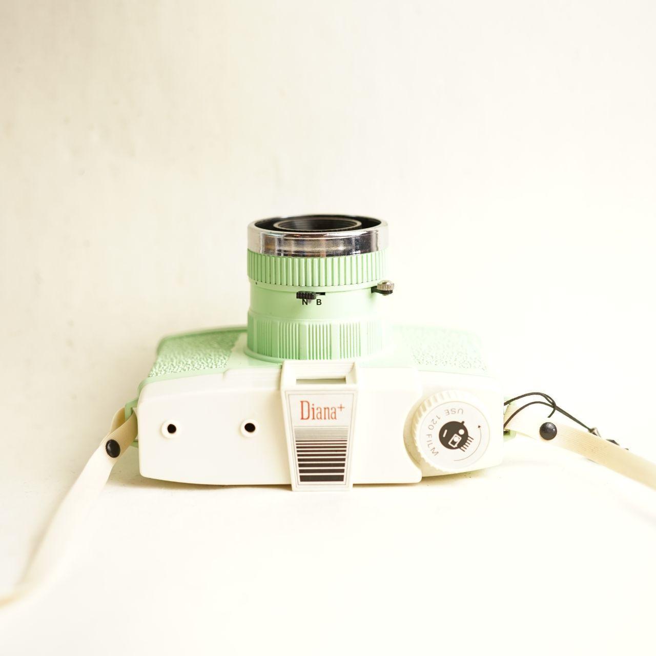 Diana+ Dreamer Film Camera | 120 Medium Format | Tested & Working | Green