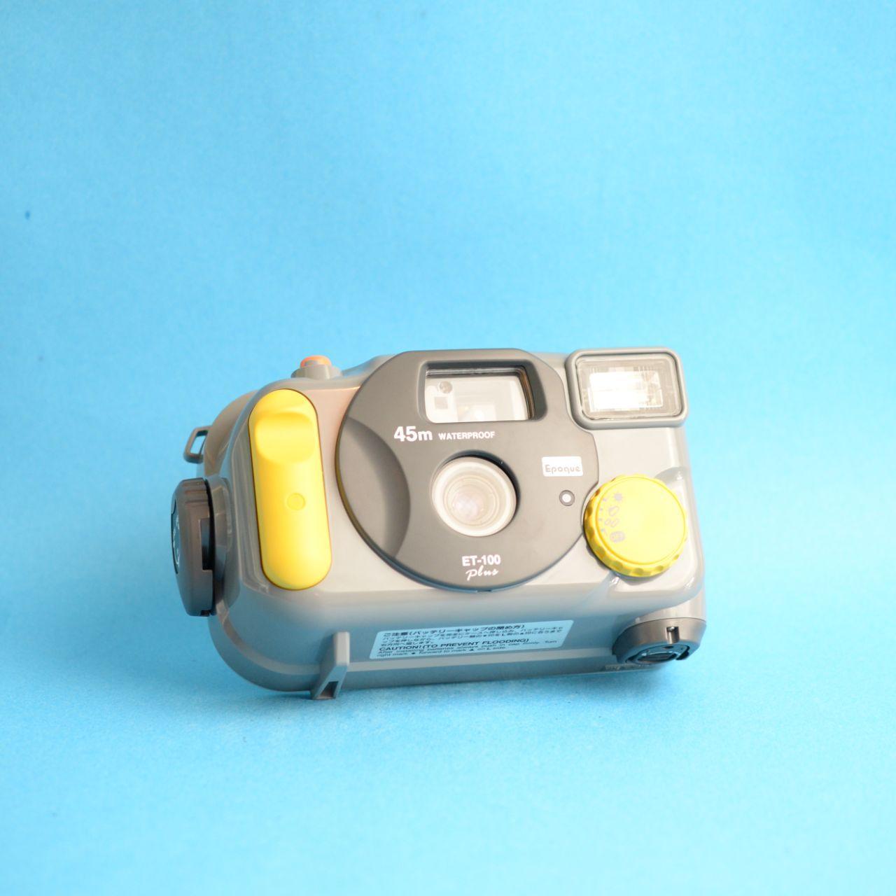 Epoque ET-100 Plus Film Camera | 35mm Waterproof Point & Shoot | Tested & Working | Grey