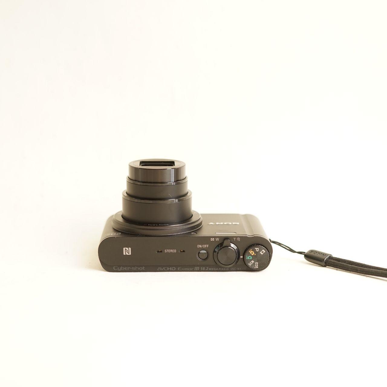 Sony Cyber-shot DSC-WX350 Digital Camera | 18.2MP | Tested & Working | Black