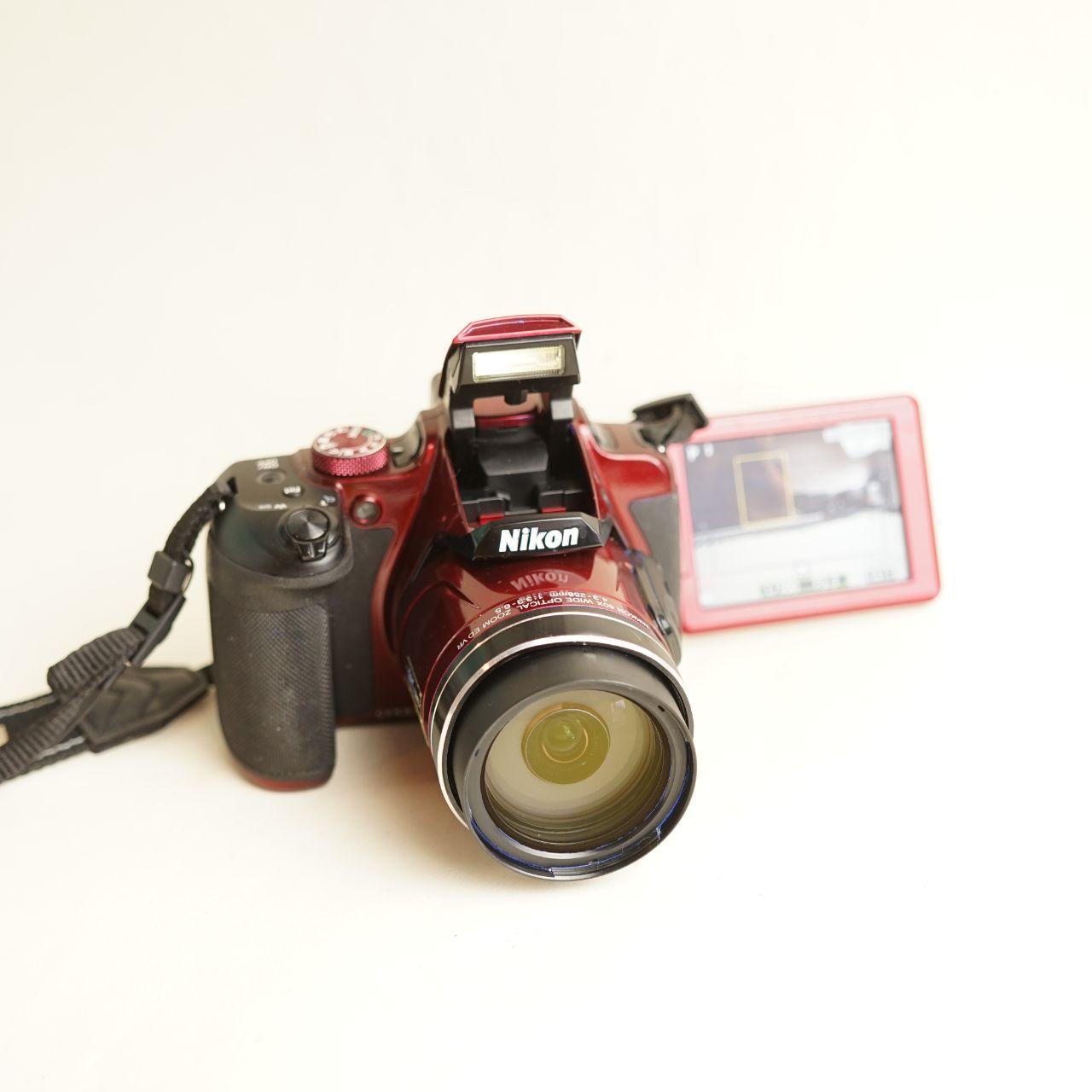 Nikon Coolpix B700 Digital Camera | 20.2MP | Tested & Working | Red