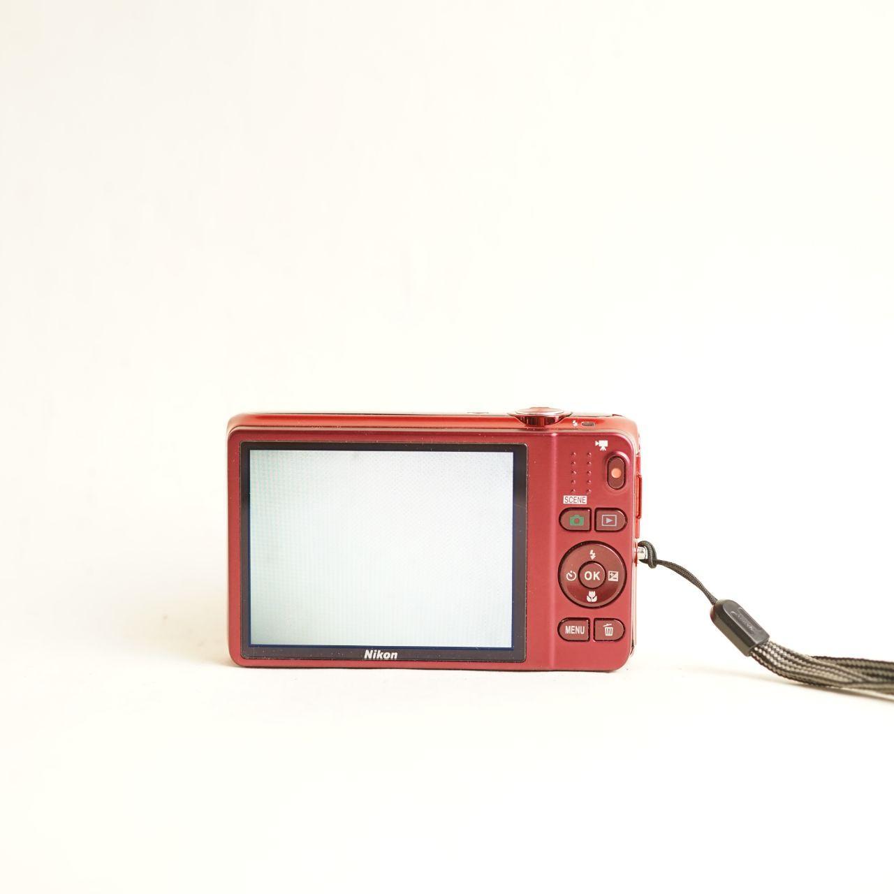 Nikon Coolpix S6500 Digital Camera | 16.0MP | Tested & Working | Red
