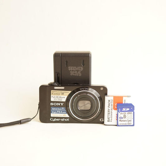 Sony Cyber-shot DSC-WX10 Digital Camera | 16.2MP | Read Description | Black