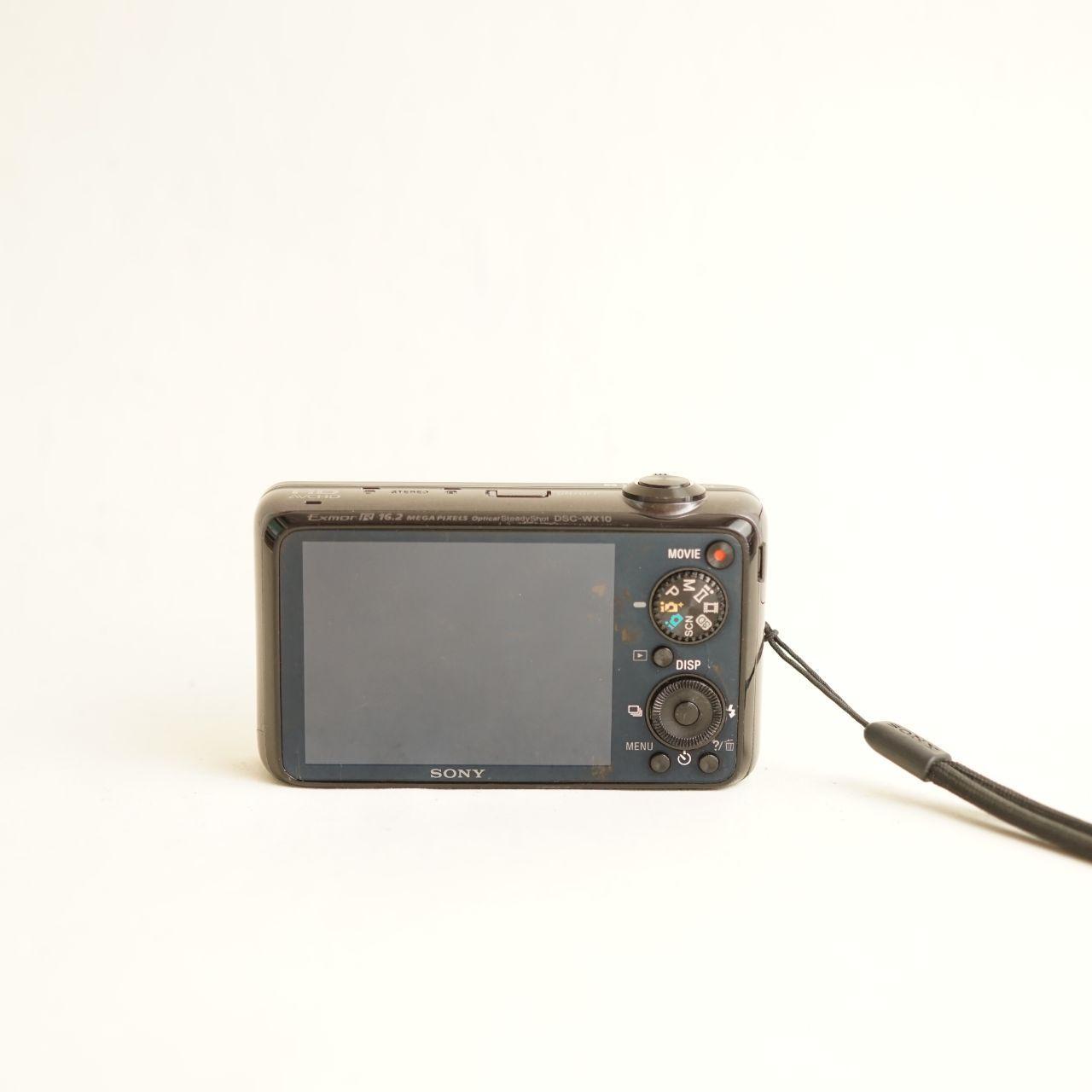 Sony Cyber-shot DSC-WX10 Digital Camera | 16.2MP | Read Description | Black