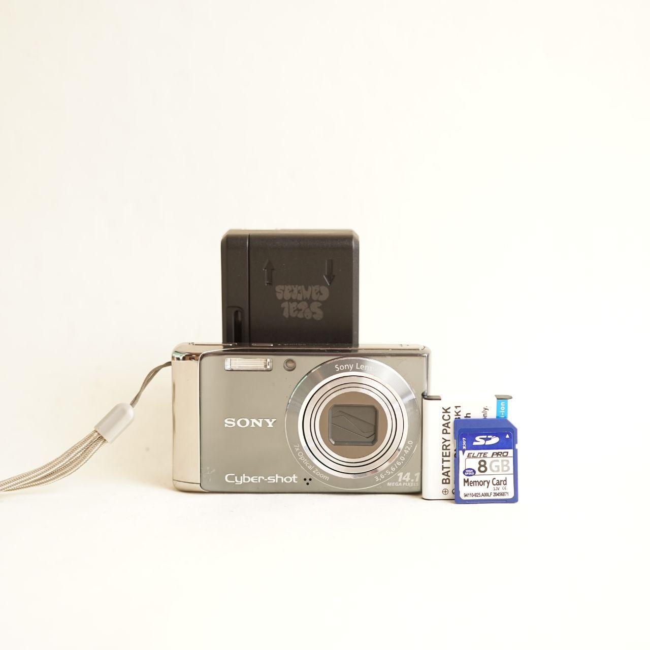 Sony Cyber-shot DSC-W370 Digital Camera | 14.1MP | Tested & Working | Silver