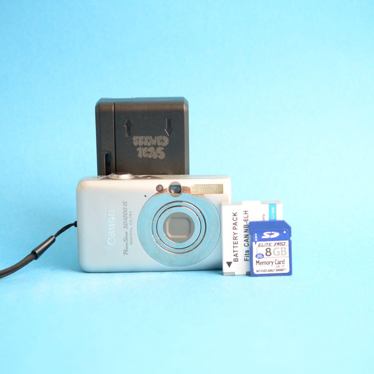 Canon PowerShot SD1200 IS Digital Camera | 10.0MP | Read Description | Silver