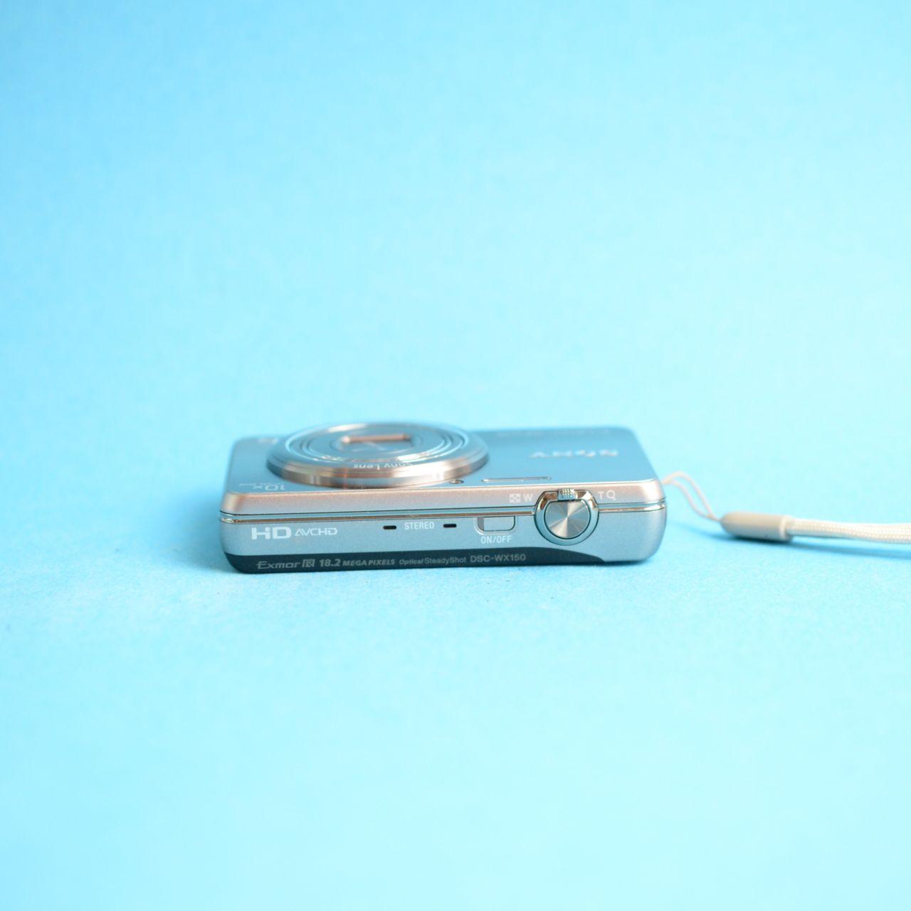 Sony Cyber-shot DSC-WX150 Digital Camera | 18.2MP | Tested & Working | Silver