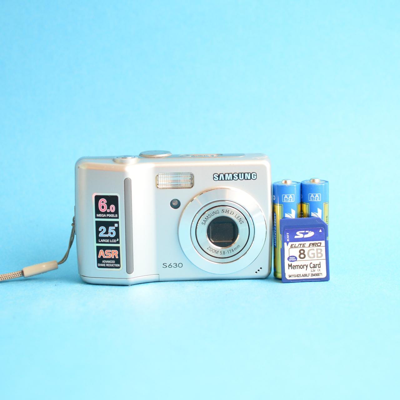 Samsung S630 Digital Camera | 6.0MP | Tested & Working | Silver
