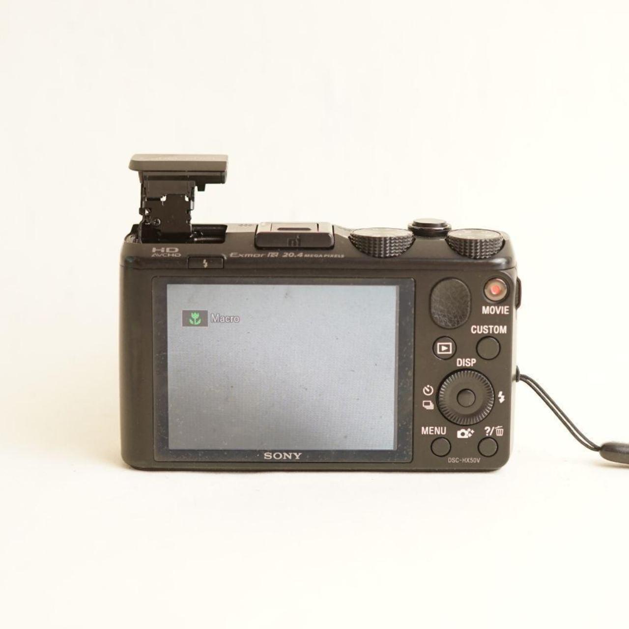 Sony Cyber-shot DSC-HX50V Digital Camera | 20.4MP | Tested & Working | Black