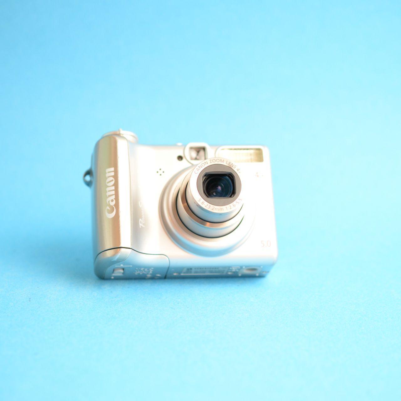 Canon PowerShot A530 Digital Camera | 5.0MP | Tested & Working | Silver