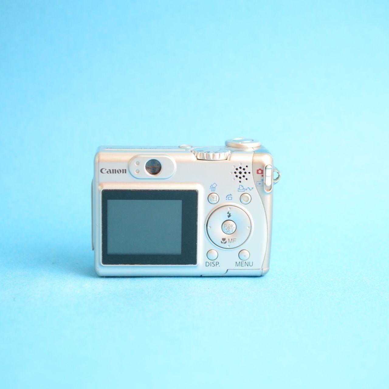 Canon PowerShot A530 Digital Camera | 5.0MP | Tested & Working | Silver