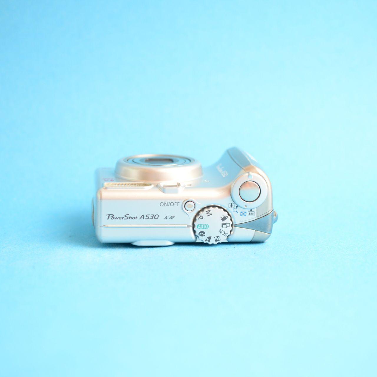 Canon PowerShot A530 Digital Camera | 5.0MP | Tested & Working | Silver