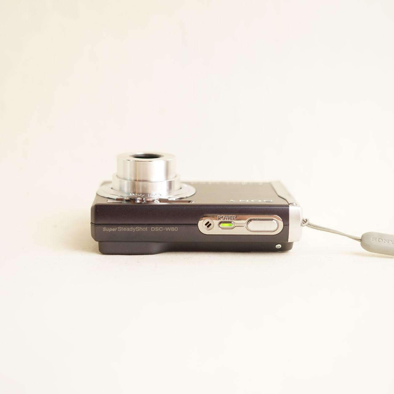 Sony Cyber-shot DSC-W80 Digital Camera | 7.2MP | Tested & Working | Black
