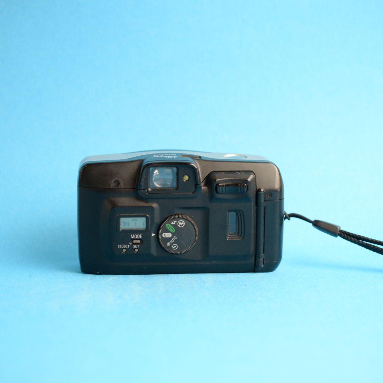 Canon Sure Shot 76 Zoom Film Camera | 35mm Point & Shoot | Tested & Working | Silver