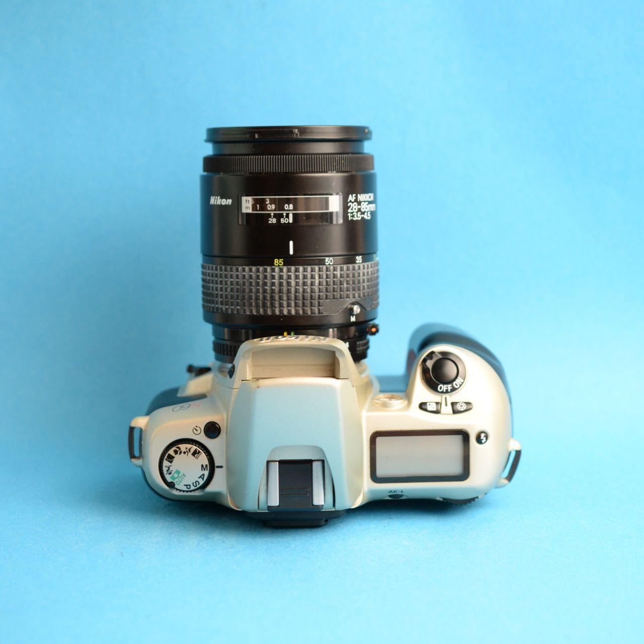 Nikon N60 Film Camera | 35mm SLR | Tested & Working | Black