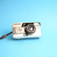 Olympus Superzoom 105R Film Camera | 35mm Point & Shoot | Tested & Working | Silver