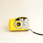 Vivitar A35 Splash Proof Film Camera | 35mm Point & Shoot | Tested & Working | Yellow