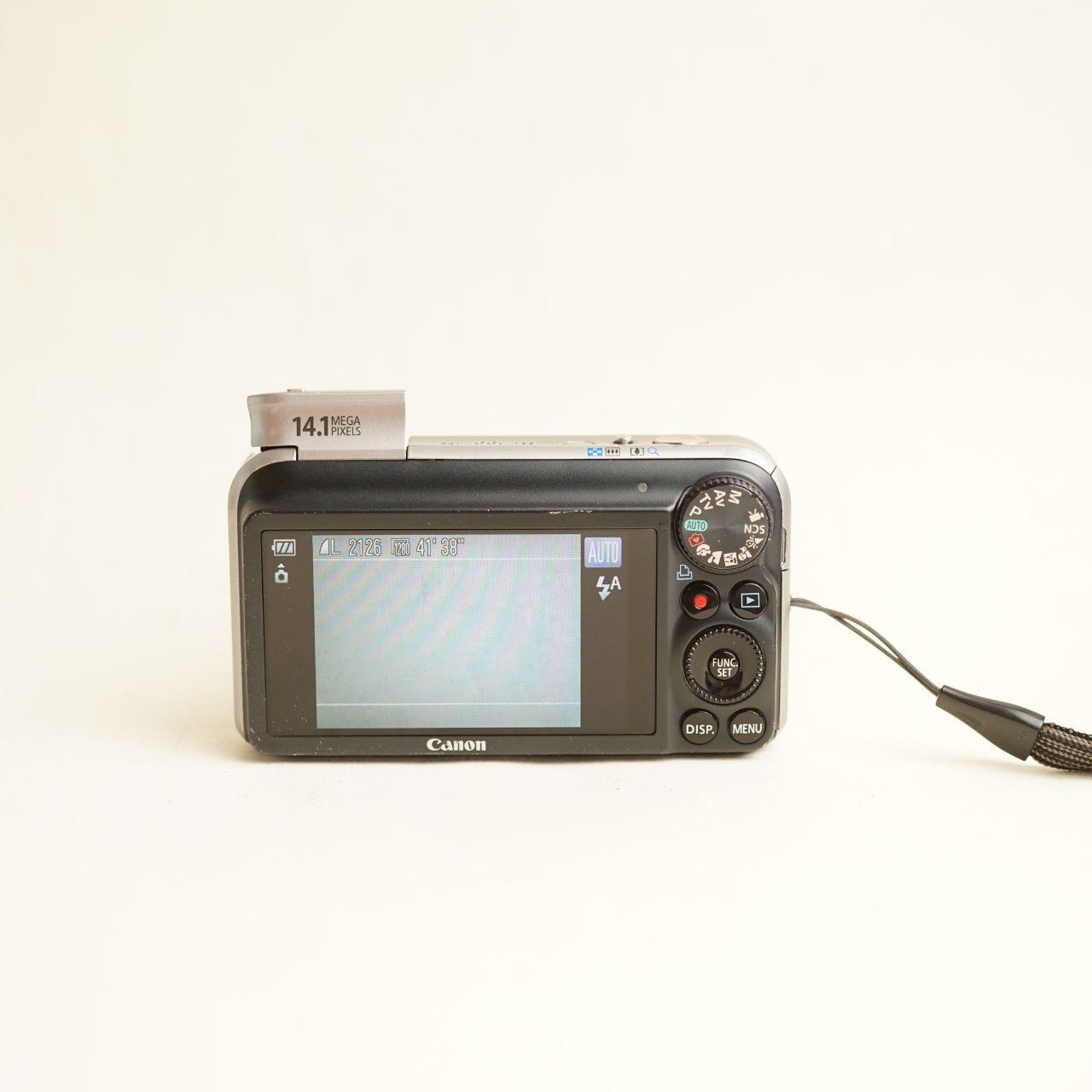 Canon PowerShot SX210 IS Digital Camera | 14.1MP | Tested & Working | Black