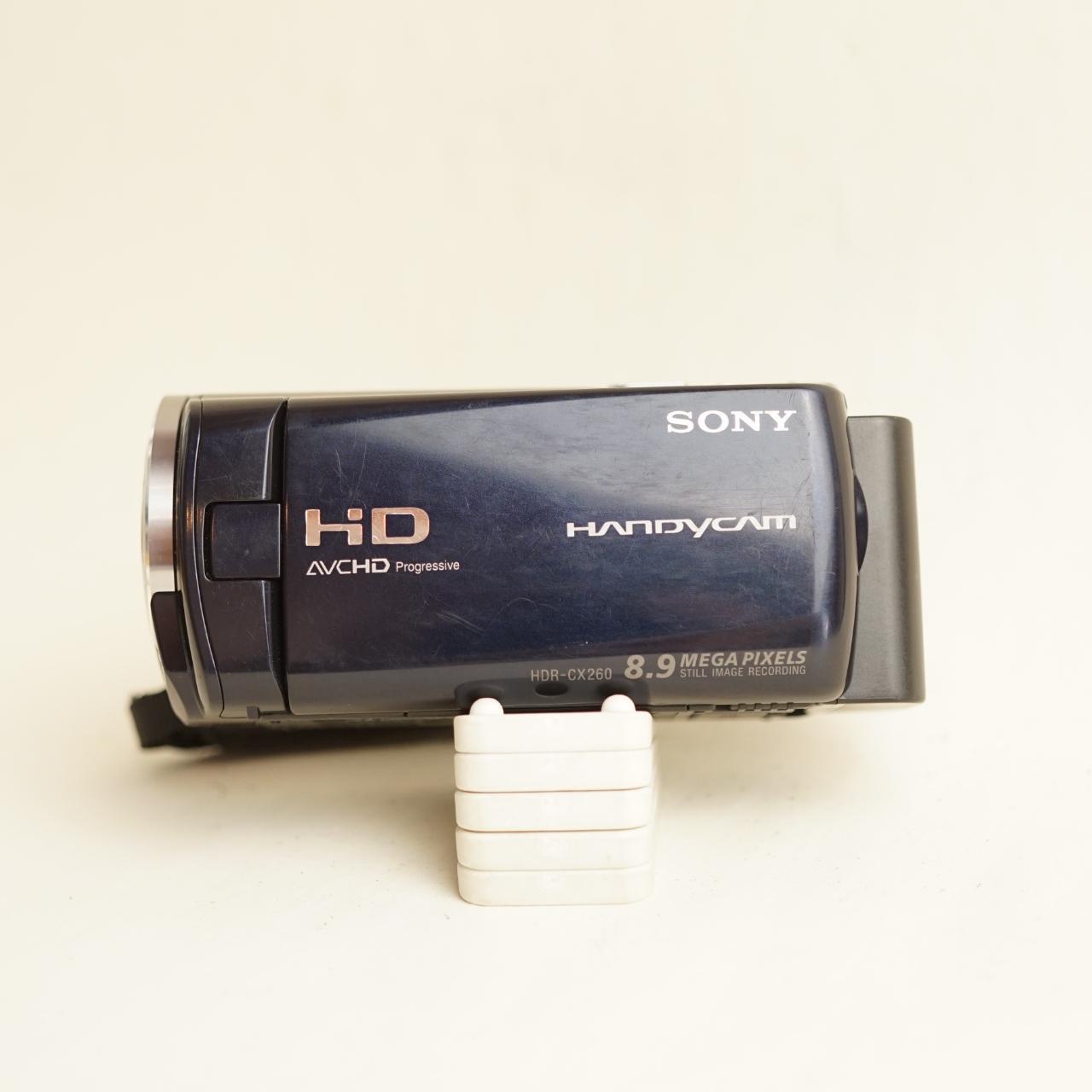 Sony Handycam HDR-CX260 Digital Camcorder | Full HD | Tested & Working | Navy