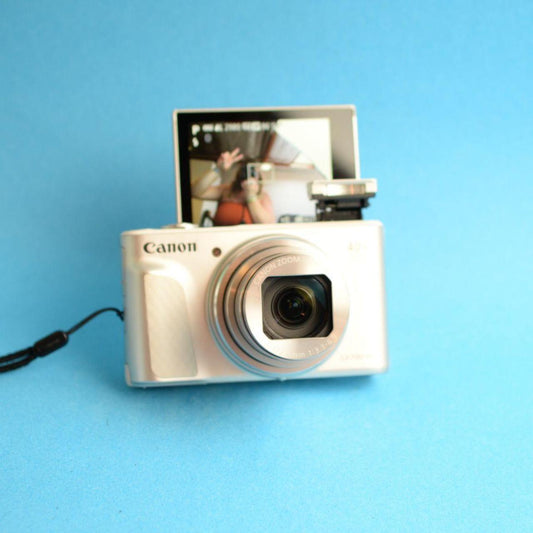 Canon PowerShot SX730 HS Digital Camera | 20.3MP | Tested & Working | White