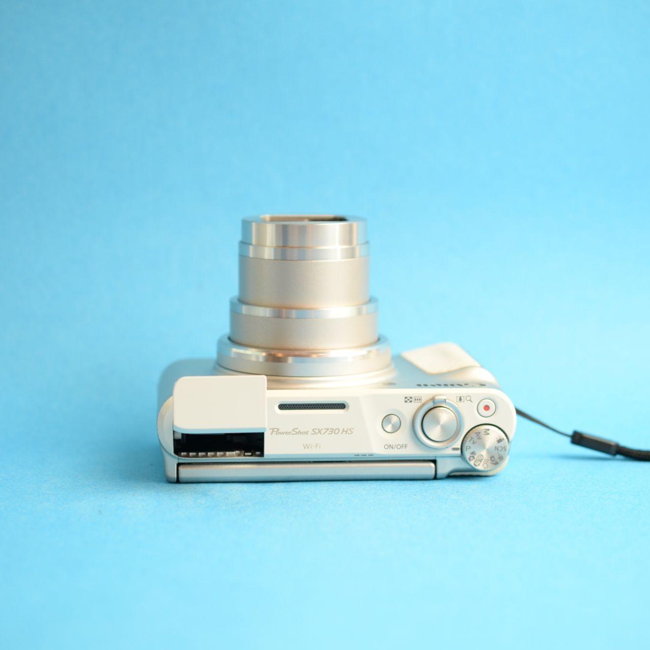 Canon PowerShot SX730 HS Digital Camera | 20.3MP | Tested & Working | White