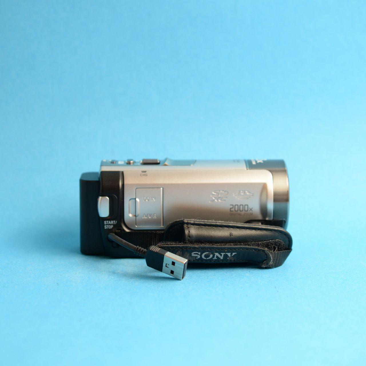 Sony Handycam DCR-SX85 Digital Camcorder | Standard Definition | Tested & Working | Silver