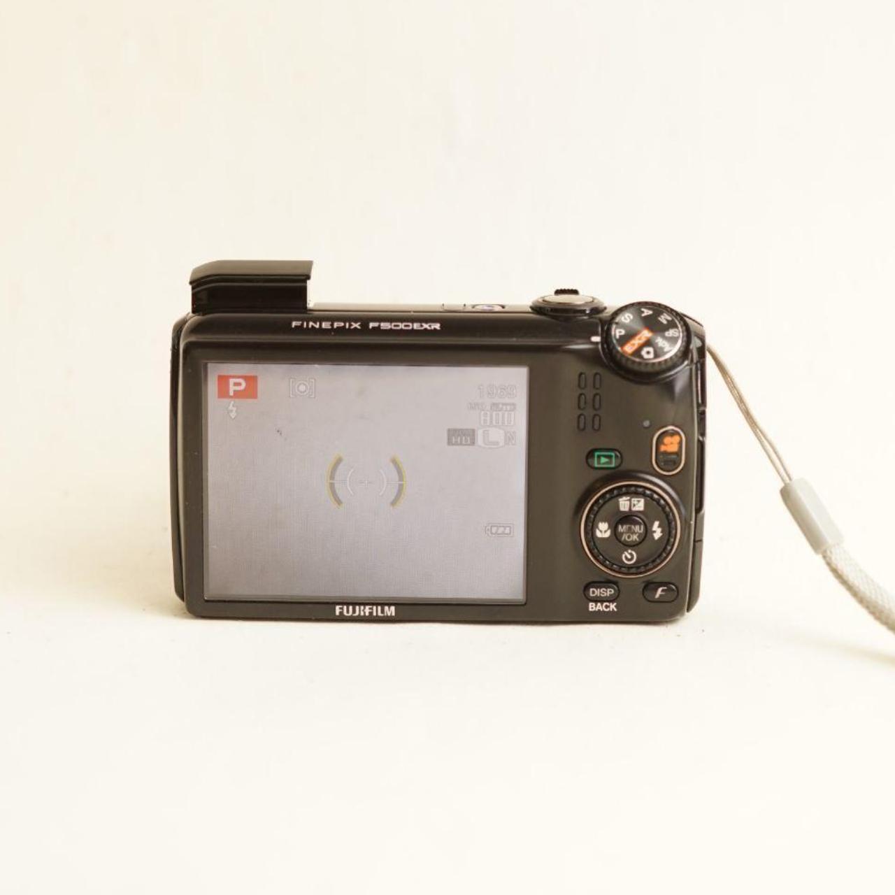 Fujifilm FinePix F500EXR Digital Camera | 16MP | Tested & Working | Black