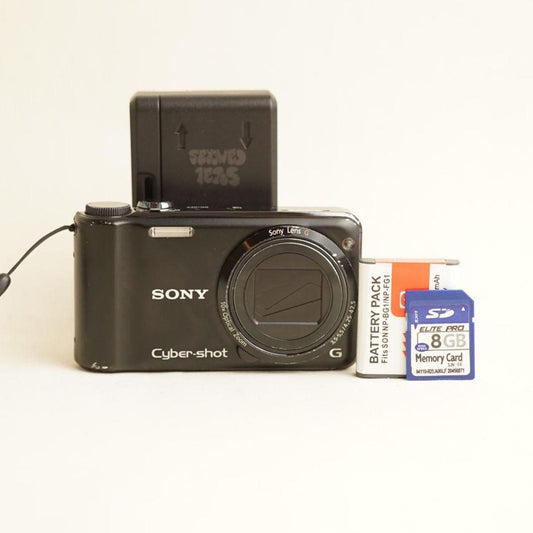 Sony Cyber-shot DSC-HX5 Digital Camera | 10.2MP | Read Description | Black