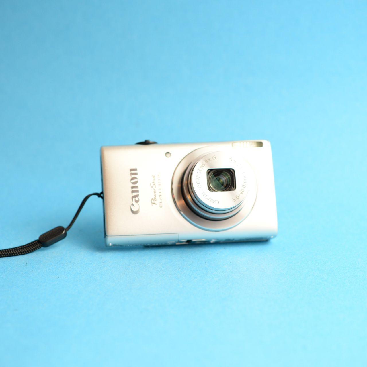 Canon PowerShot ELPH 130 IS Digital Camera | 16MP | Tested & Working | Silver