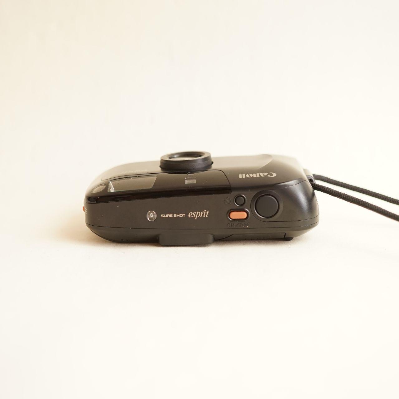 Canon Esprit Film Camera | 35mm Point & Shoot | Tested & Working | Black