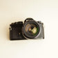 Nikon FM 35mm SLR Film Camera | Nikkor 35-105mm Lens | Tested & Working | Silver/Black