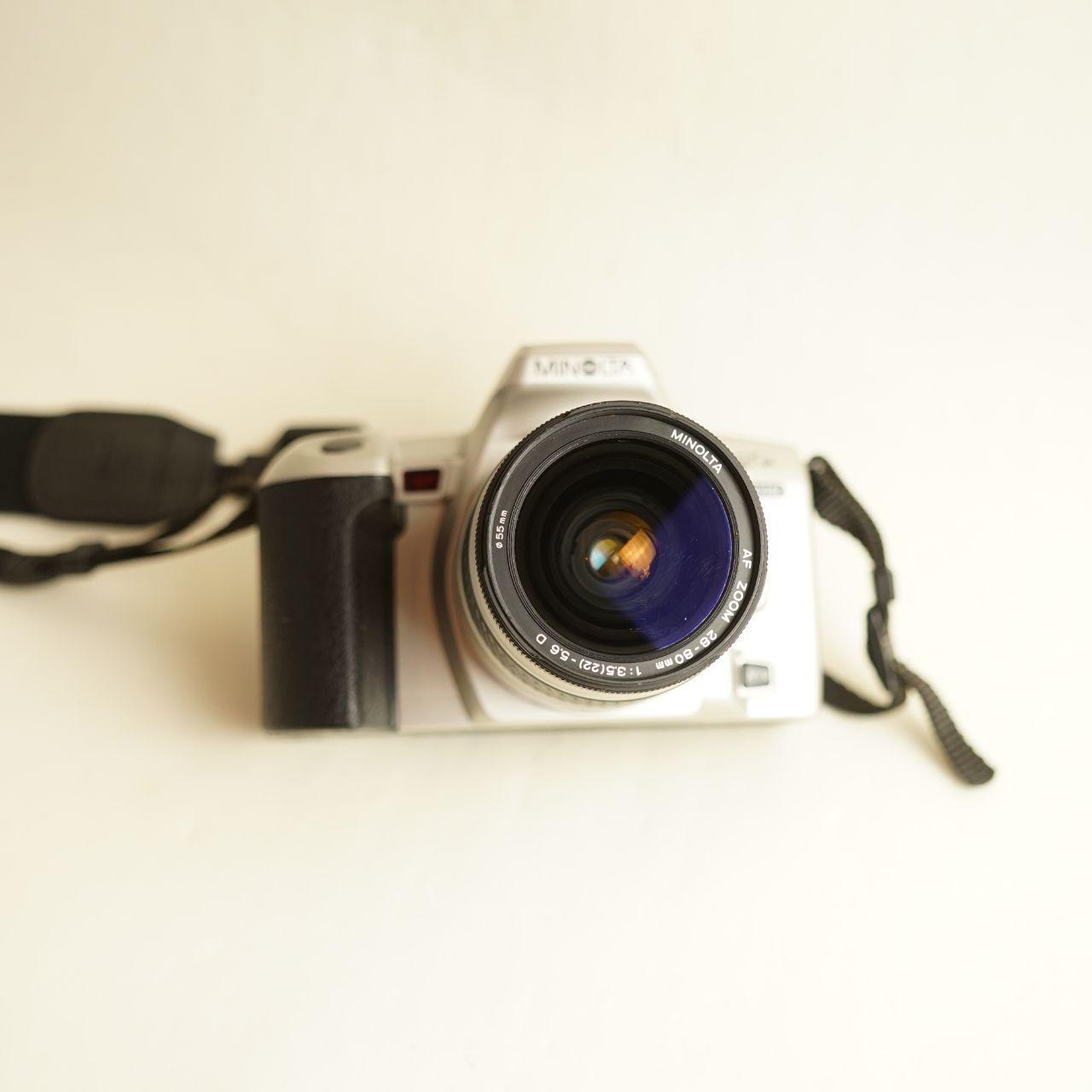 Minolta Maxxum QTsi 35mm SLR Film Camera | 28-80mm Lens | Tested & Working | Black