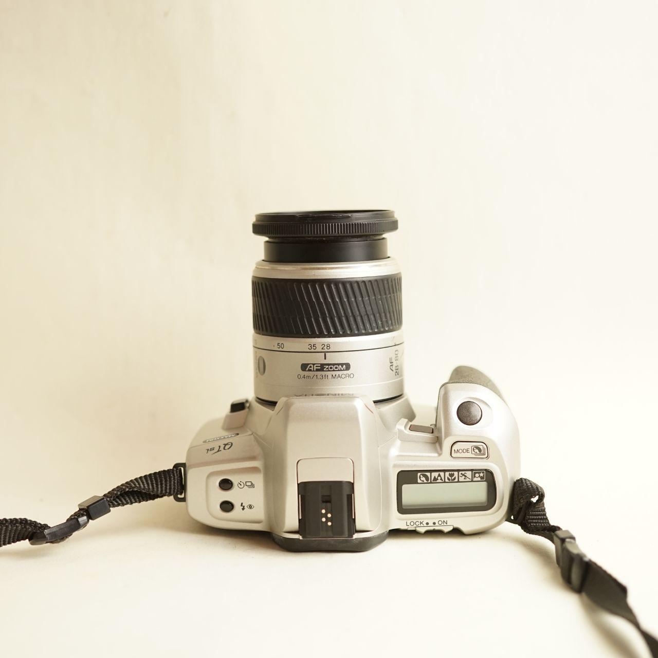 Minolta Maxxum QTsi 35mm SLR Film Camera | 28-80mm Lens | Tested & Working | Black