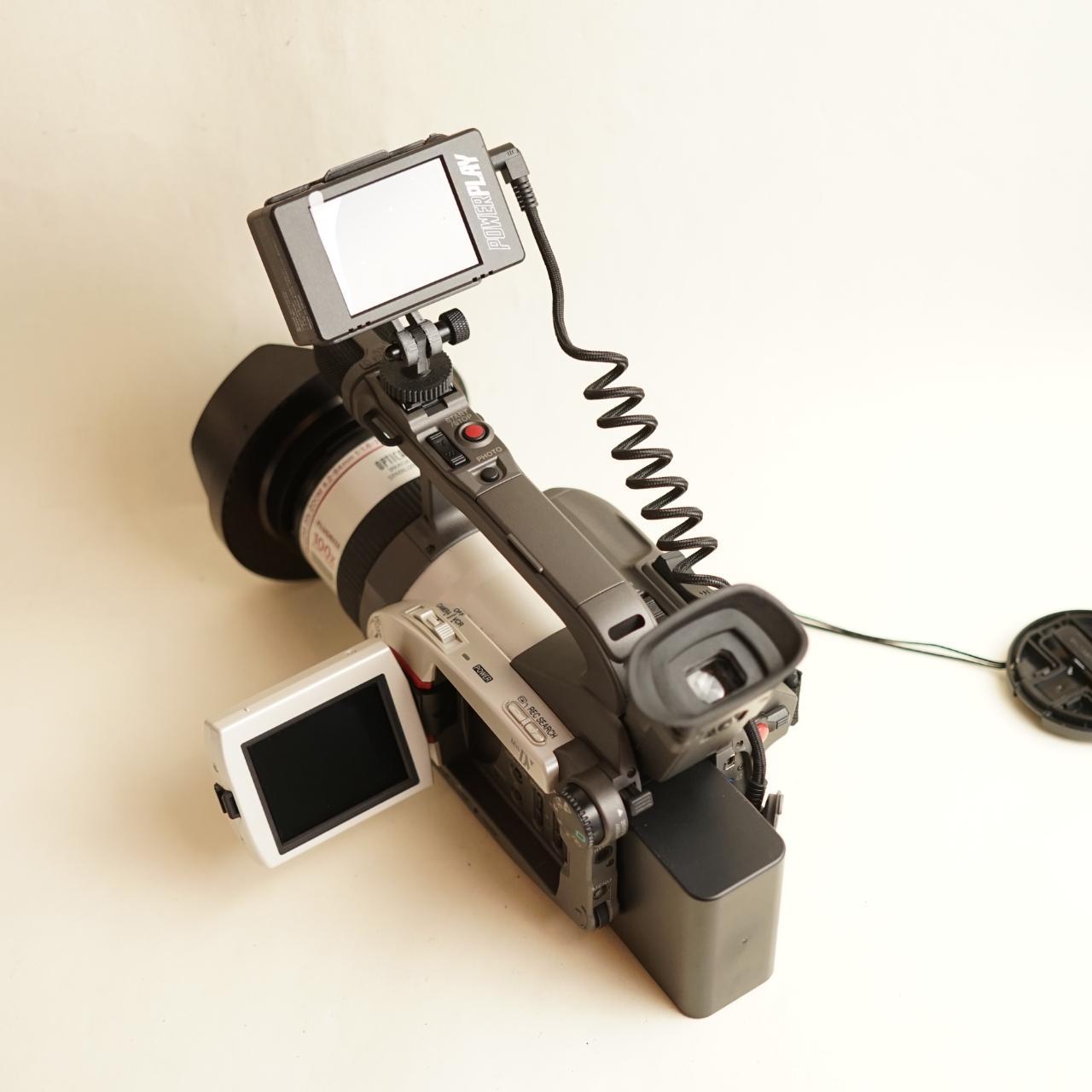 Canon GL1 Digital Camcorder | Tapeless Setup + Fisheye Lens | Tested & Working | Silver