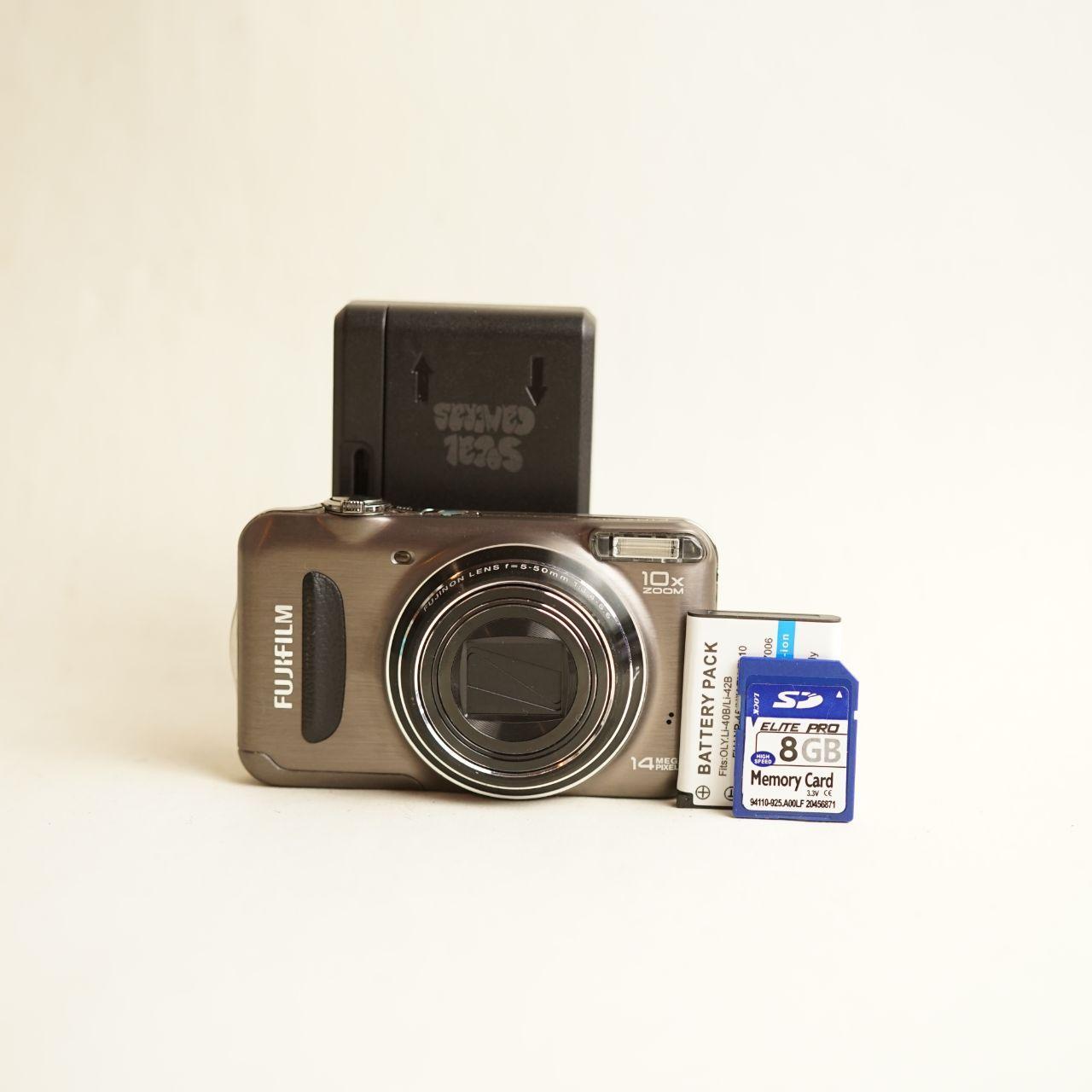 Fujifilm FinePix T210 Digital Camera | 14MP | Tested & Working | Grey