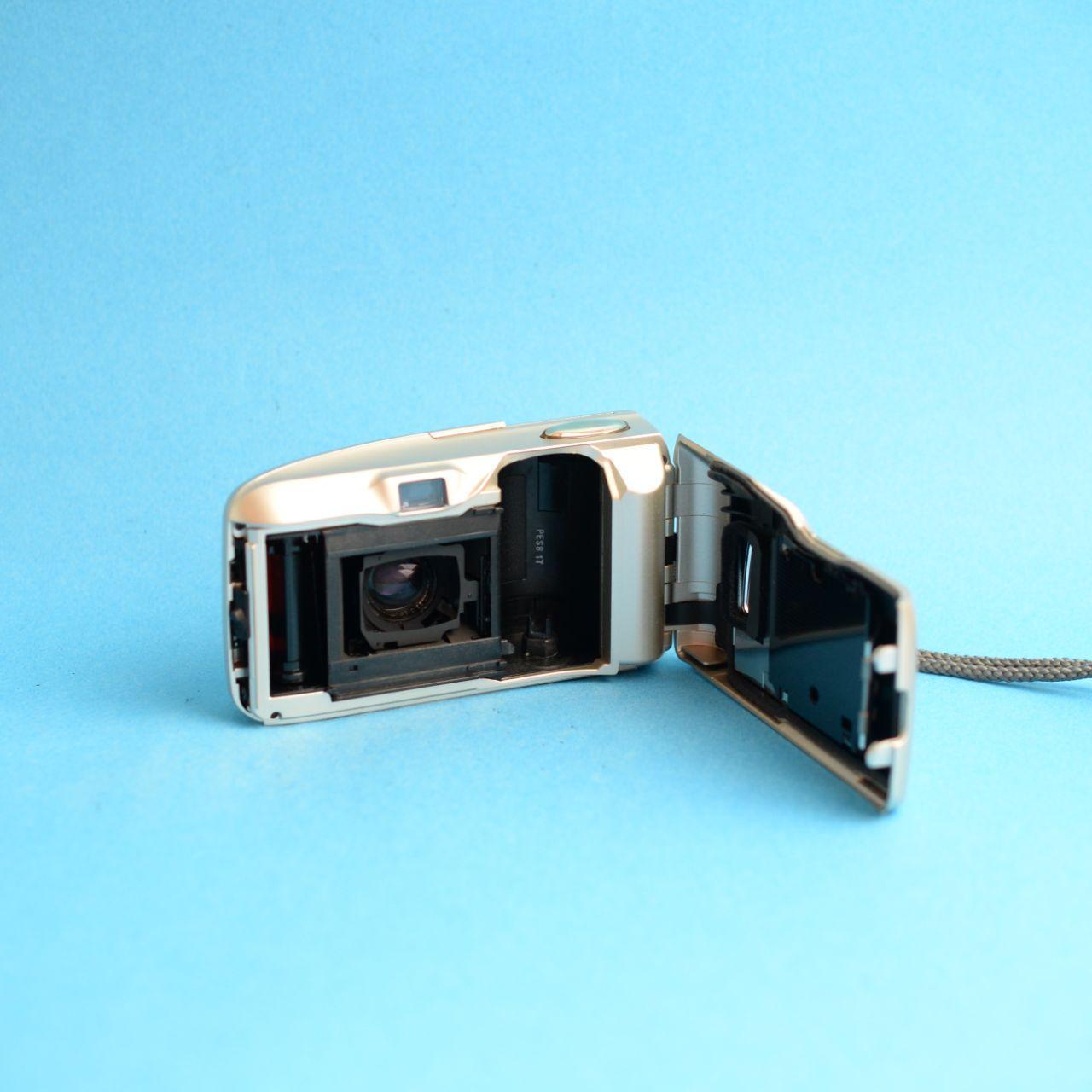 Olympus Infinity Stylus Epic (MJU II) Film Camera | 35mm Point & Shoot | Tested & Working | Tan