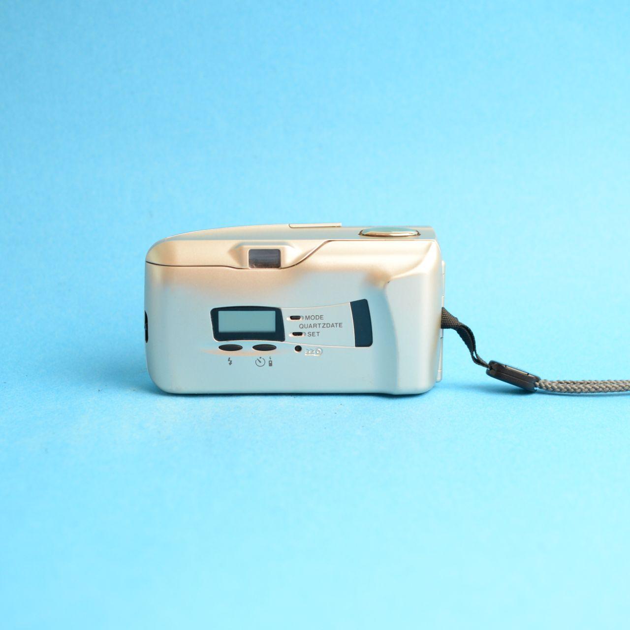 Olympus Infinity Stylus Epic (MJU II) Film Camera | 35mm Point & Shoot | Tested & Working | Tan